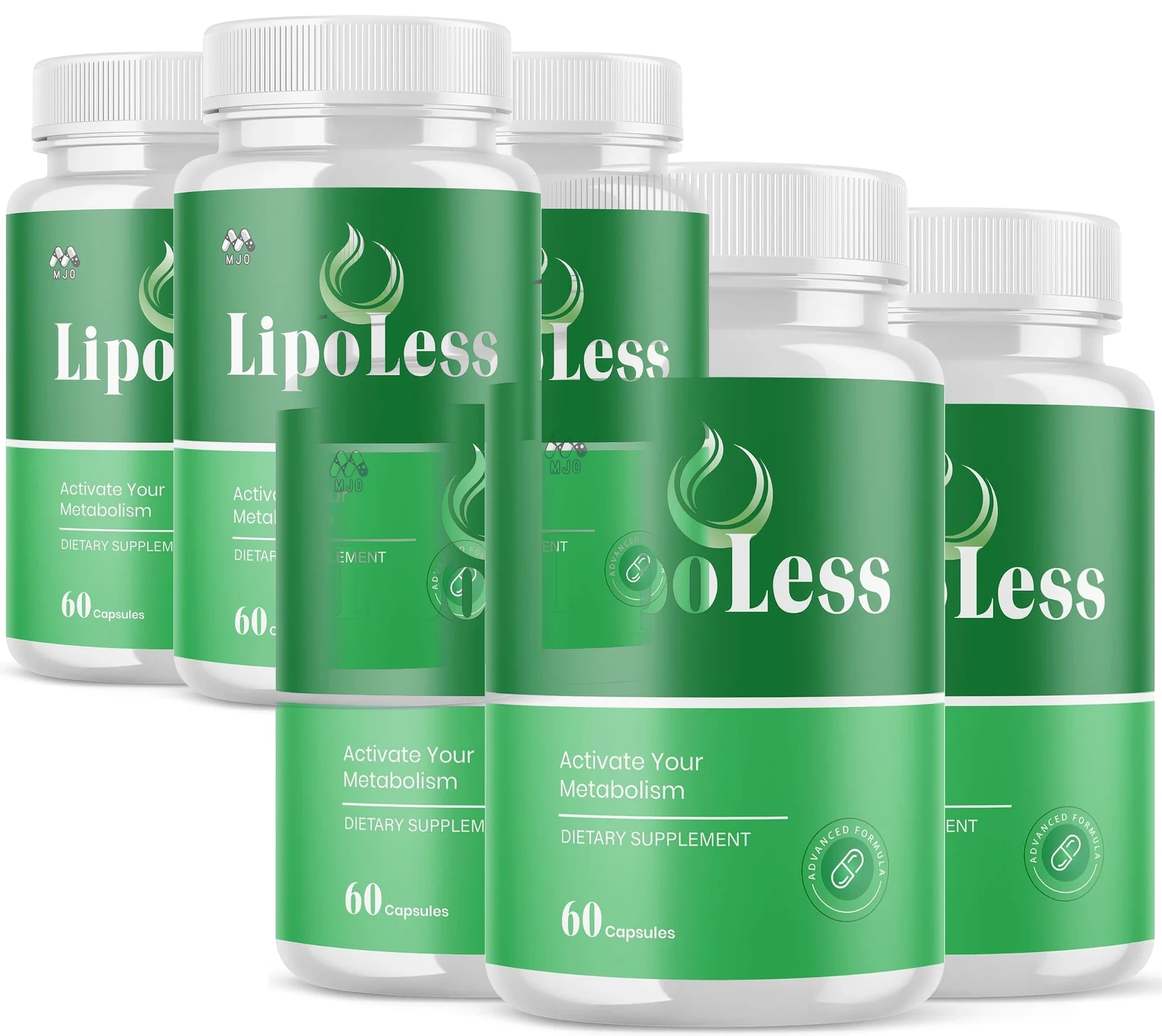 Six-bottle LipoLess pack